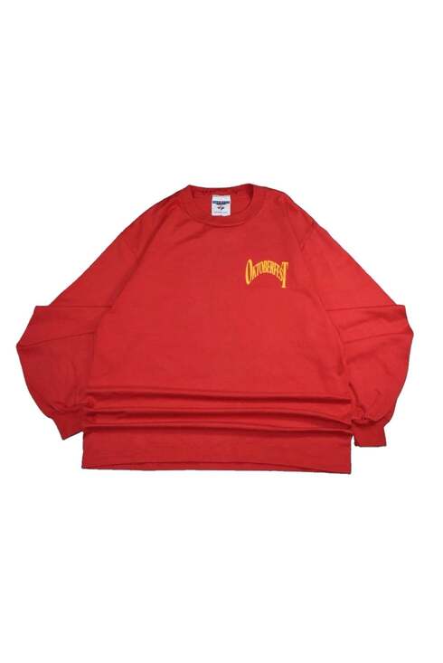 Jerzees Other - Vintage 1998 Jerzees Oktoberfest Hudspeth Center Red Long Sleeve Sweatshirt L